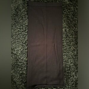 Zara Black Maxi Knit Skirt